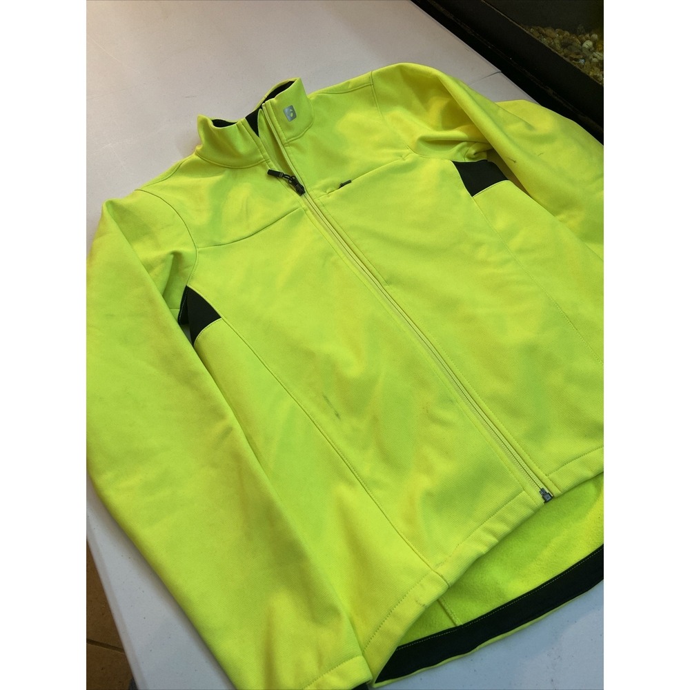 Bontrager Jacket XS Biking Semi Fitted Womens Neon Yellow - Picture 4 of 5